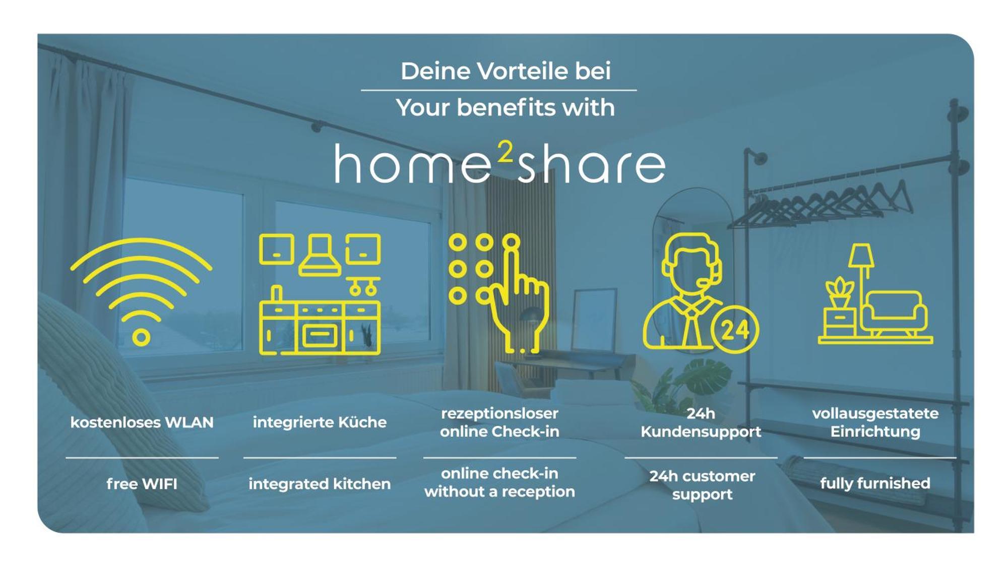 Moderne Apartments Im Herzen Von Osnabrueck I Private Tiefgarage I Home2Share Ngoại thất bức ảnh